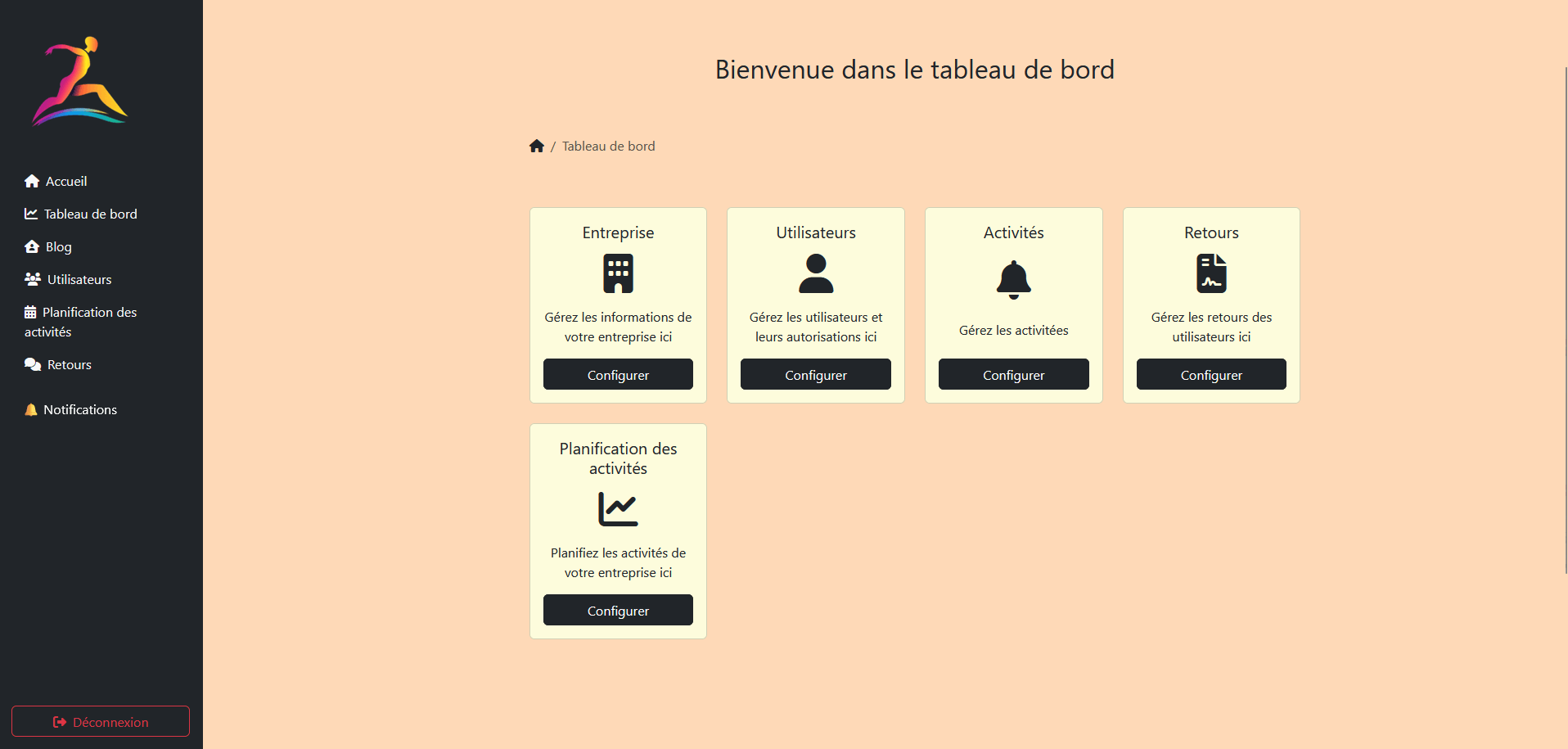 pausac Landing Page